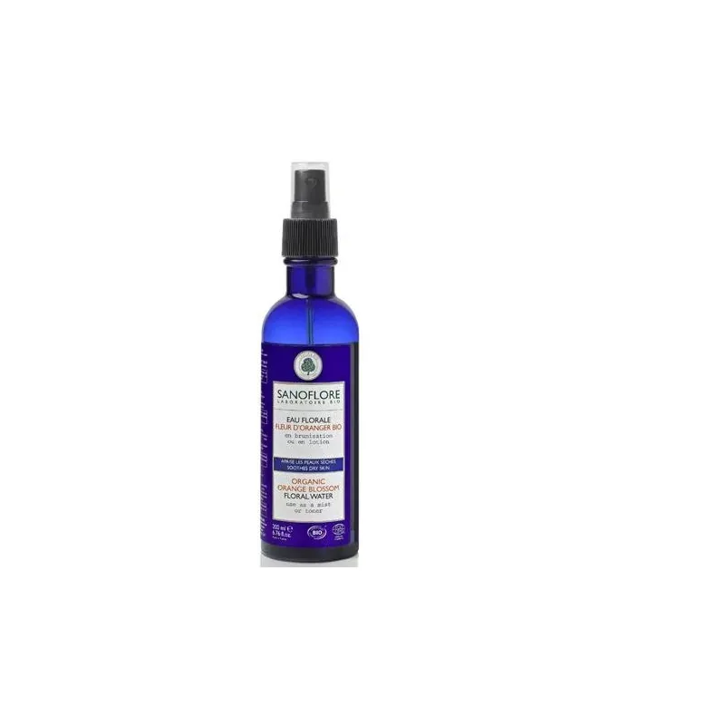 Sanoflore Véritable Eau Florale Fleur d'Oranger Bio 200ml - Univers Pharmacie