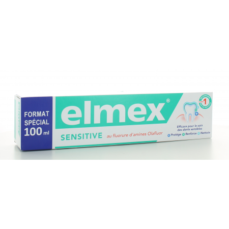 Elmex Dentifrice Sensitive 100ml - Univers Pharmacie