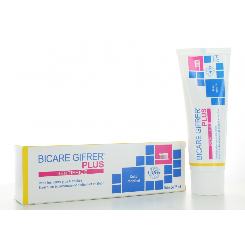 Bicare Gifrer Plus Dentifrice 75ml - Univers Pharmacie