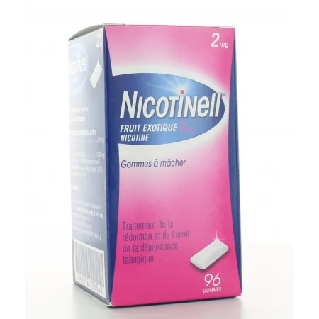 Nicotinell 2 mg Fruit Exotique 96 gommes