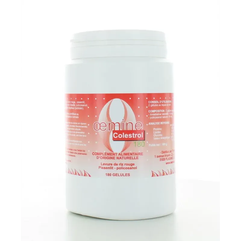 Oemine Colestrol 180 gélules