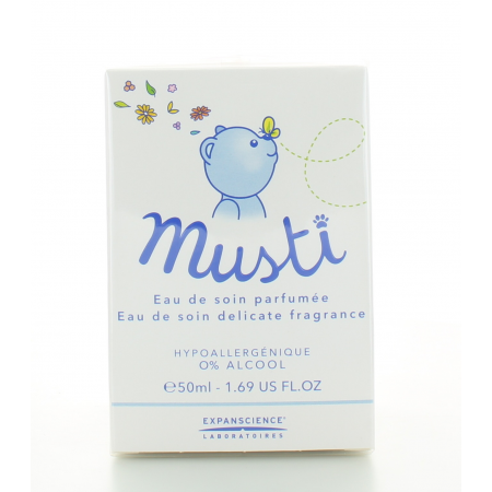 Mustela Eau de Soin Parfumée Musti 50ml - Univers Pharmacie