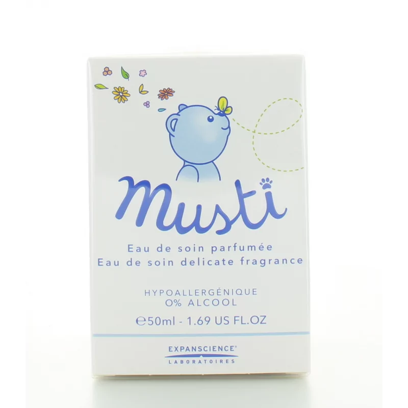 Mustela Eau de Soin Parfumée Musti 50ml - Univers Pharmacie