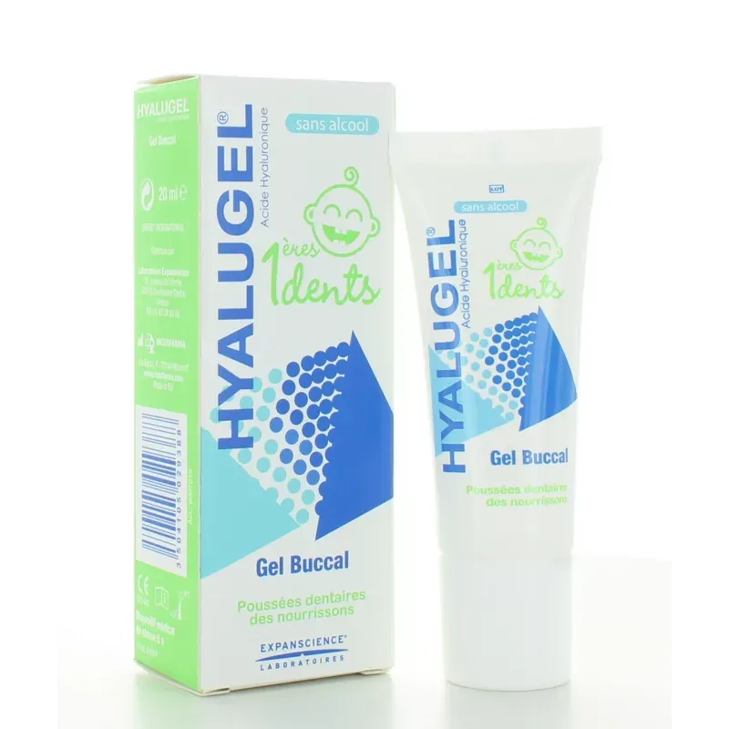 Gel Buccal Hyalugel 1ères Dents 20 ml - Univers Pharmacie