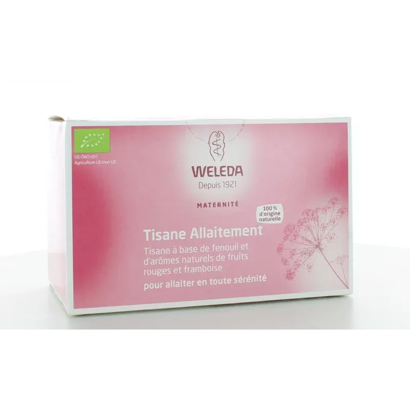 Weleda Tisane Allaitement Fruits Rouges 20 sachets