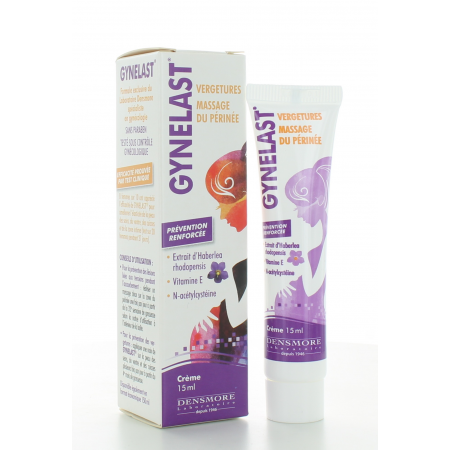 Gynelast Crème Vergetures et Massage du Périnée 15 ml