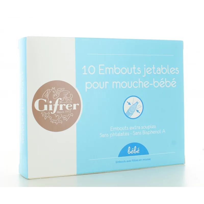 Embouts Jetables Extra-souples Gifrer X10
