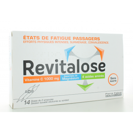 Revitalose 14X2 ampoules  - Univers Pharmacie