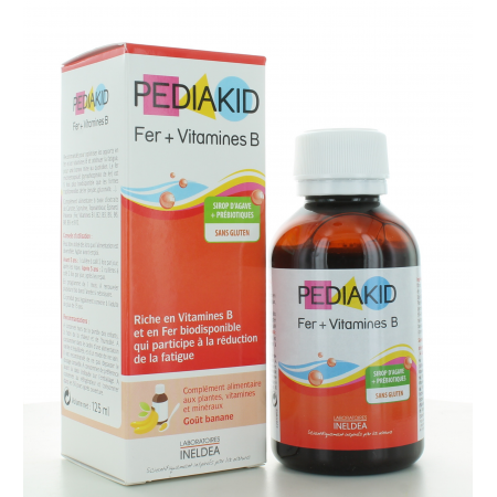Pediakid Fer + Vitamines B 125 ml