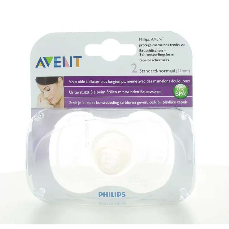 Protège-mamelons Tendresse 21 mm Philips Avent X2