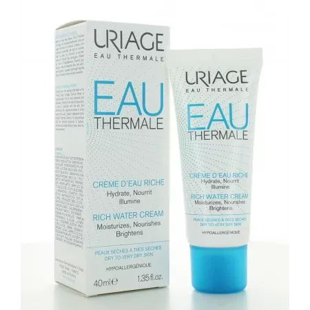 Uriage Eau Thermale Crème d'Eau Riche 40ml