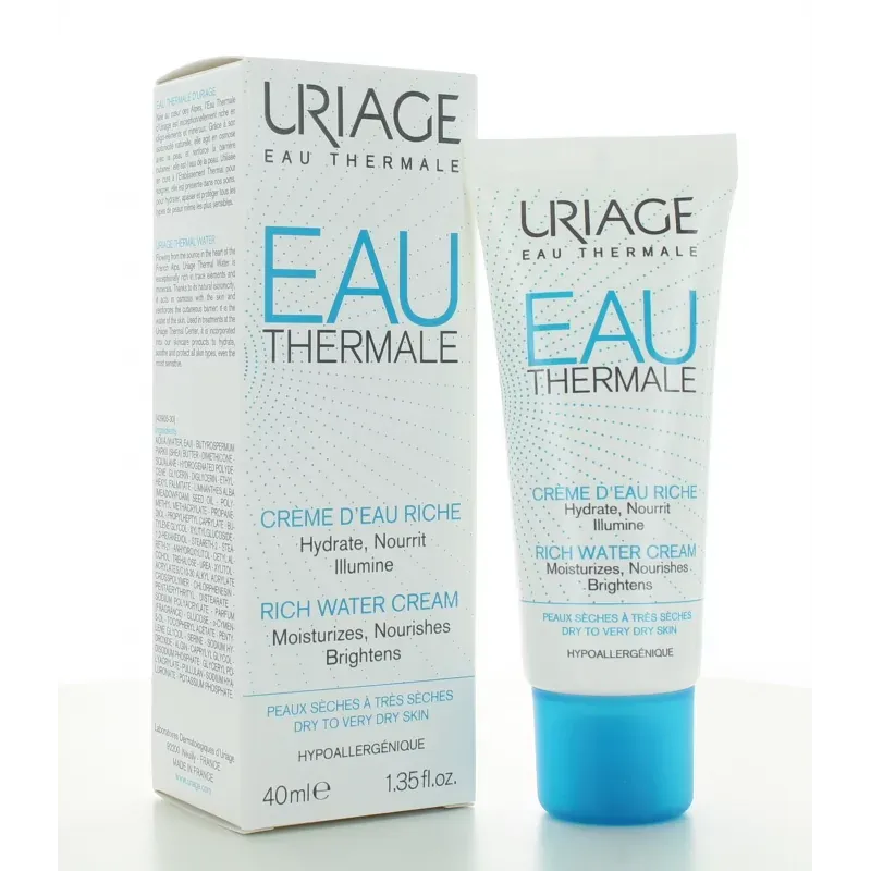 Uriage Eau Thermale Crème d'Eau Riche 40ml