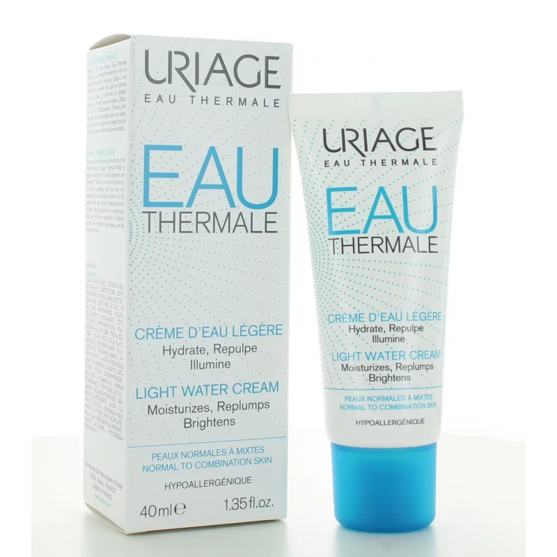 Uriage Eau Thermale Crème d'Eau Légère 40ml - Univers Pharmacie