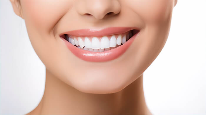 gros plan sur un sourire