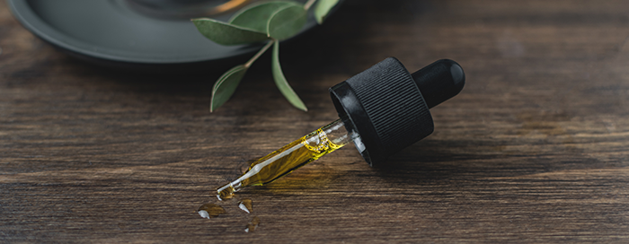 pipette d'huile essentielle
