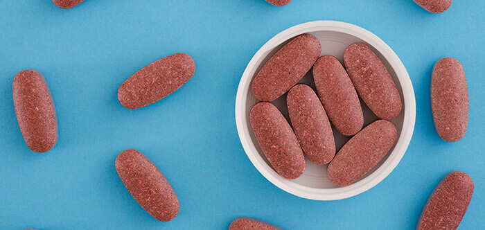 compléments alimentaires de levure de riz rouge sous forme de comprimés