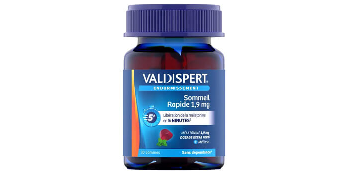 Valdispert Sommeil Rapide 1,9mg 60 gommes