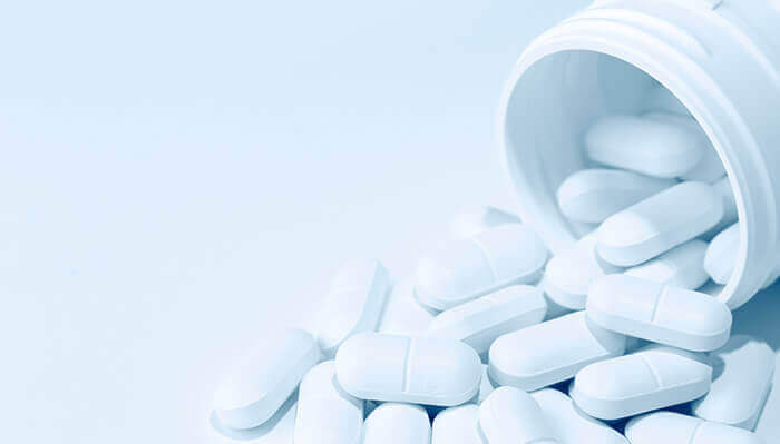 flacon de médicaments