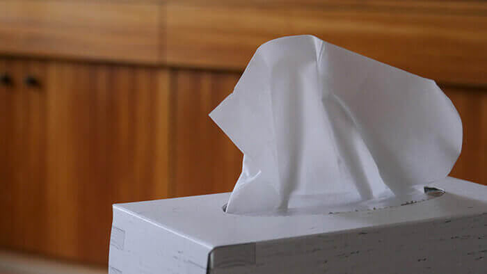 boite de mouchoirs en papier