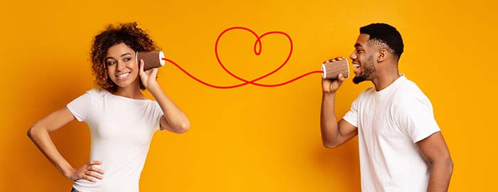 couple en train de communiquer