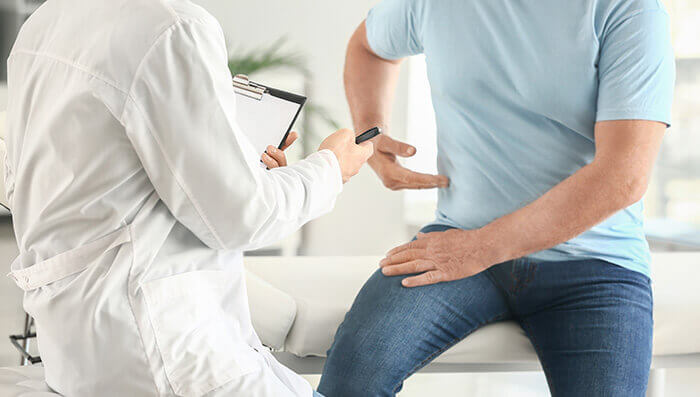 patient en consultation chez un médecin