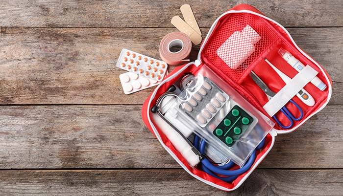 trousse à pharmacie