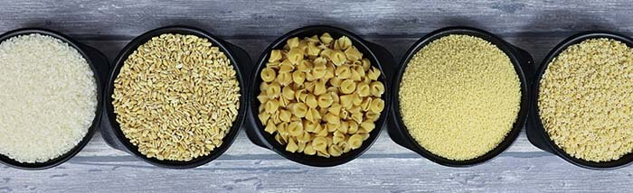 assortiment de pâtes