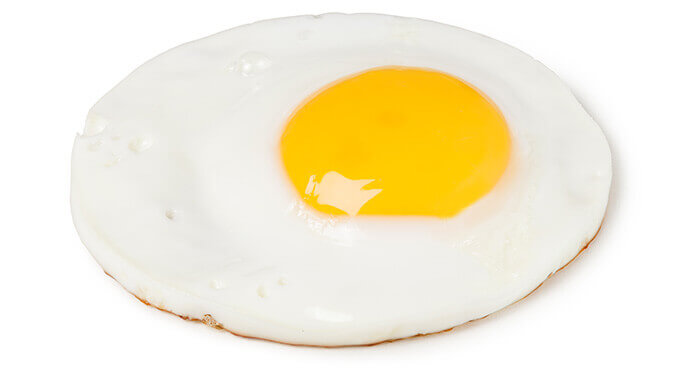 oeuf au plat