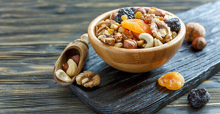 assortiment d'oléagineux