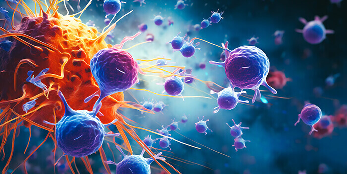 illustration de la fonction de cellules dans l'identification des risques de diabète de type 1