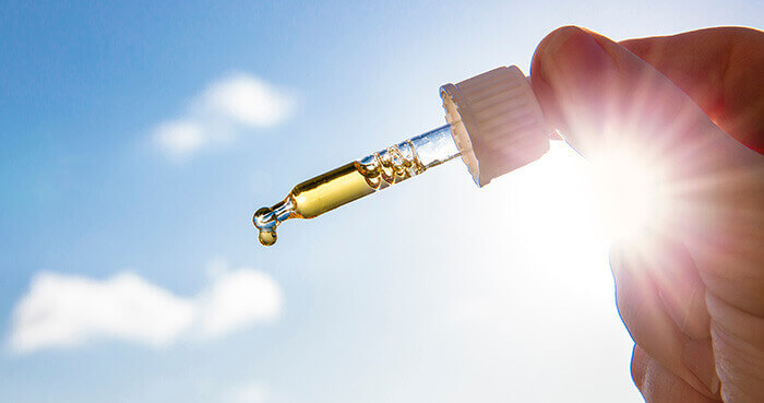 pipette de vitamine D