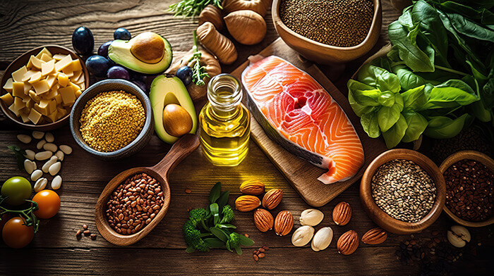 aliments variés