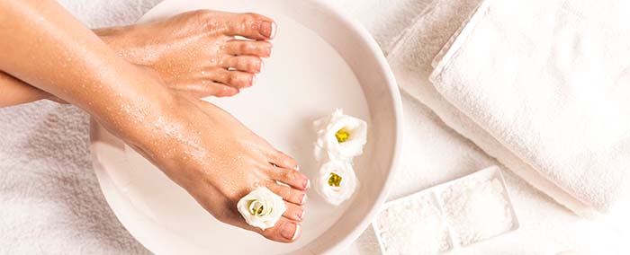 bain de pieds