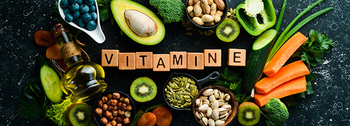 vitamines dans les aliments