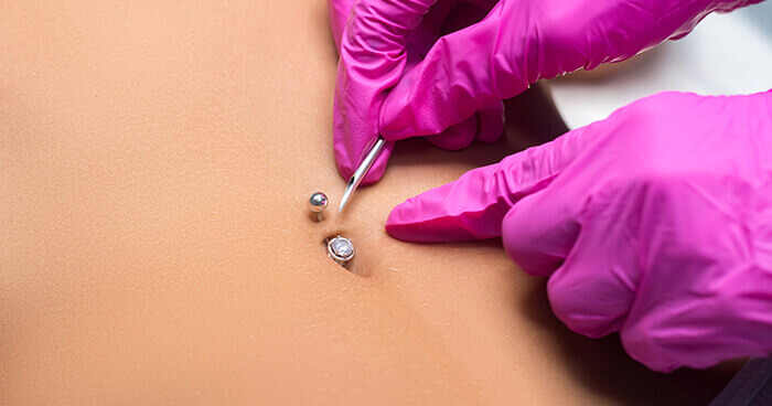 piercing au nombril