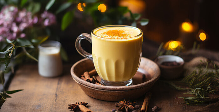 tasse de lait d'or