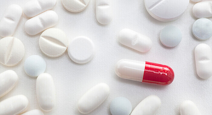 différentes formes de paracétamol : gélules, comprimés...