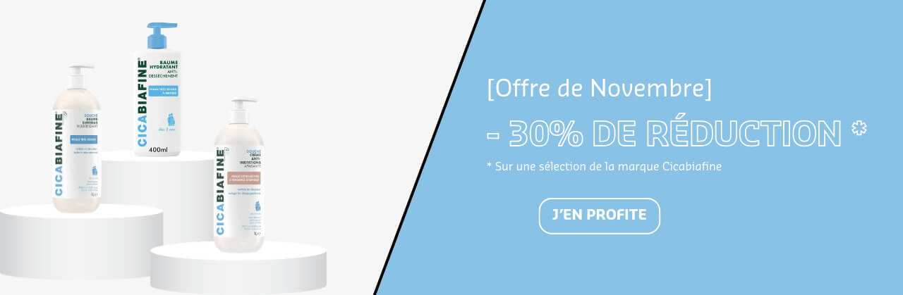 bannière de promotion Cicabiafine