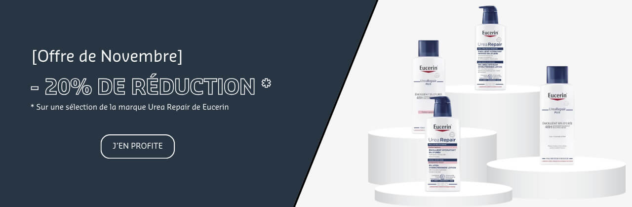 bannière de promotion Eucerin Urearepair