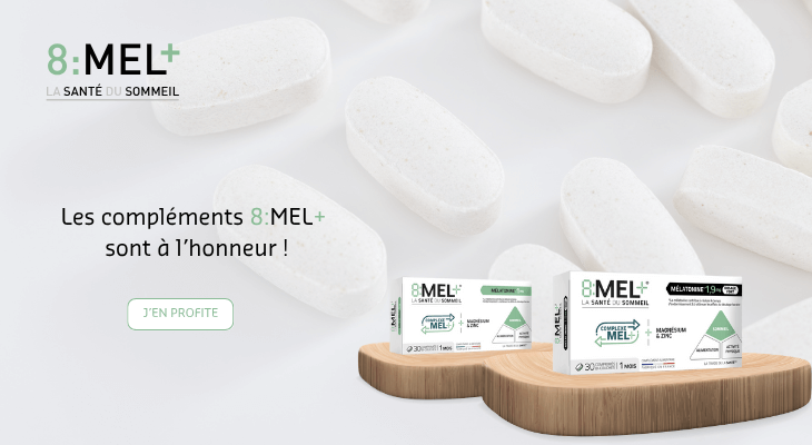 8:MEL, gamme de compléments alimentaires sommeil
