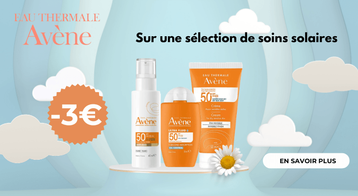 3€ de remise sur la gamme solaire d'Avène