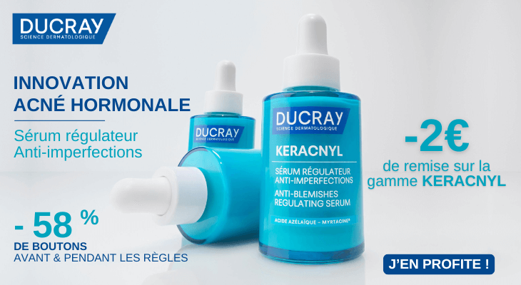 2€ de remise sur la gamme Ducray Keracnyl
