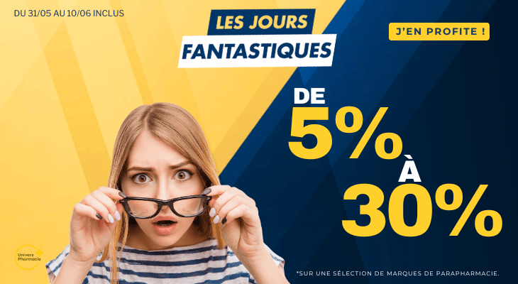 Jours Fantastiques : des remises jusqu'à 30% sur les plus grandes marques de parapharmacie