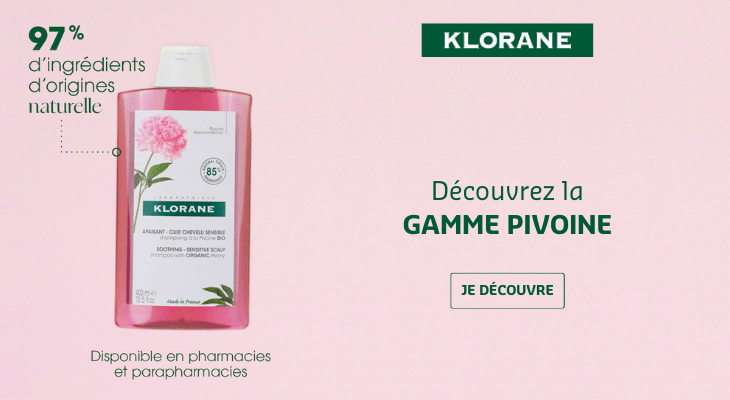 Découvrez la gamme capillaire Klorane Pivoine