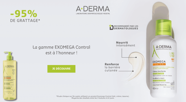 Découvrez la gamme A-Derma Exomega Control