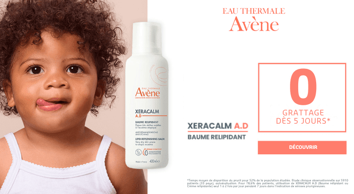 Testez la douceur du baume relipidant Xeracalm AD d'Avène