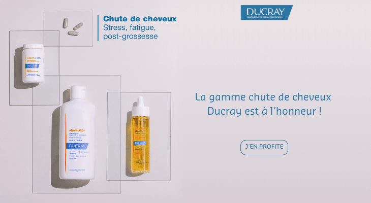 Luttez efficacement contre la chute de cheveux grâce aux soins capillaires Ducray