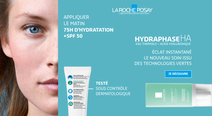 Testez l'efficacité de la gamme Hydraphase de La Roche-Posay