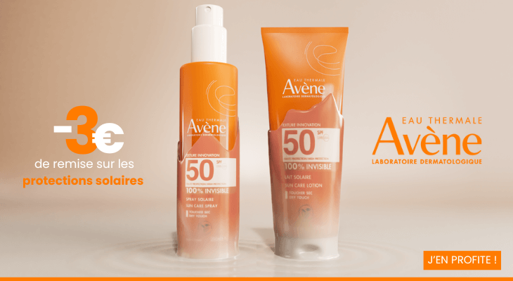 3€ de remise sur la gamme solaire d'Avène