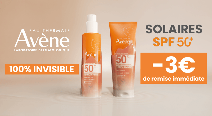3€ de remise sur la gamme solaire d'Avène